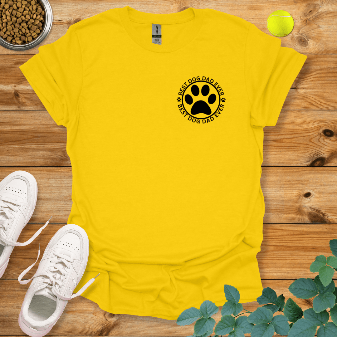 Best Dog Dad Ever Logo T-Shirt Daisy / S