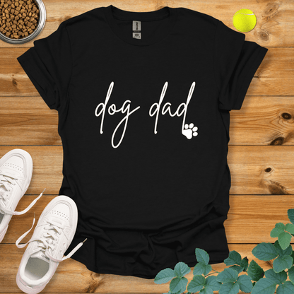 Dog Dad T-Shirt Black / S