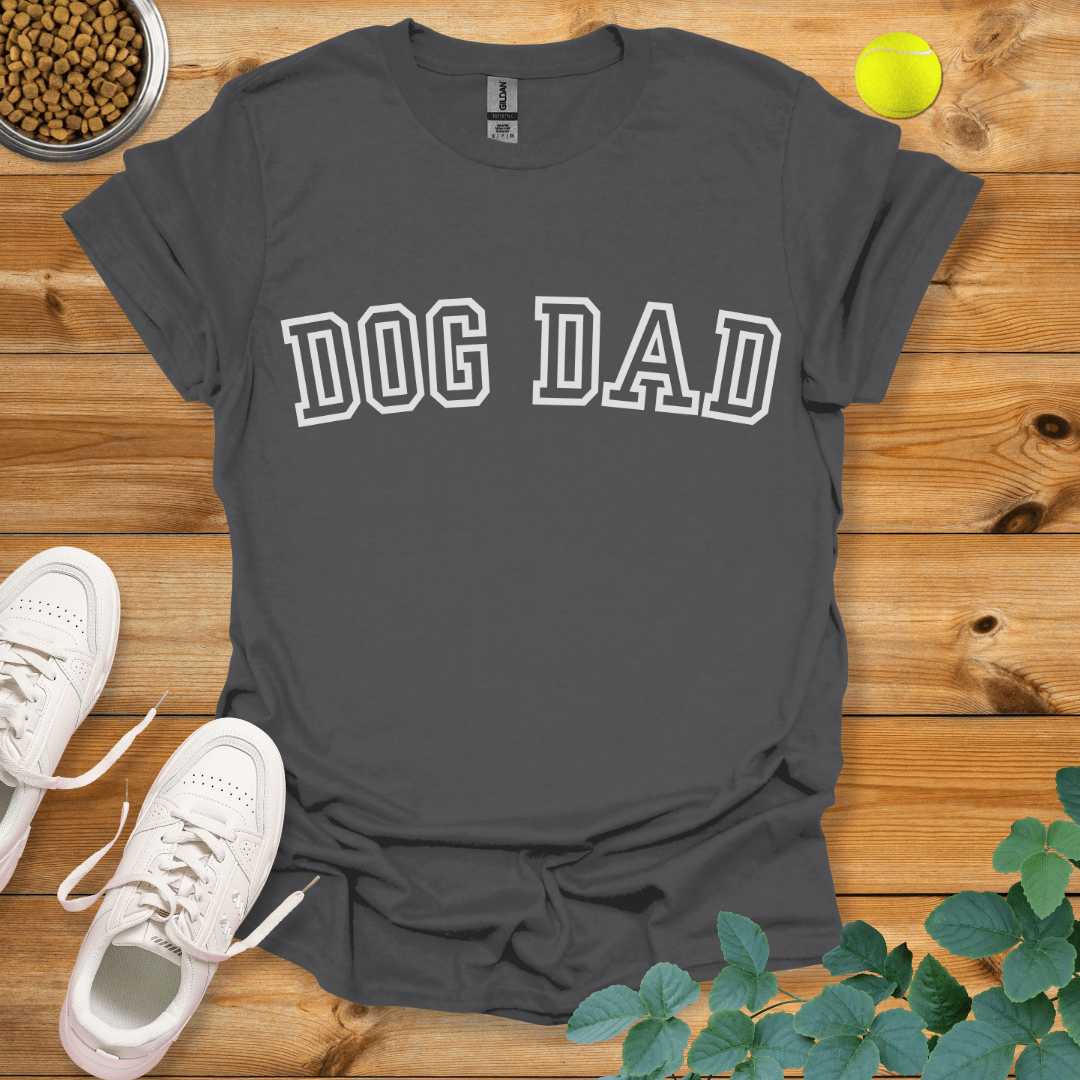 Dog Dad T-Shirt Charcoal / S