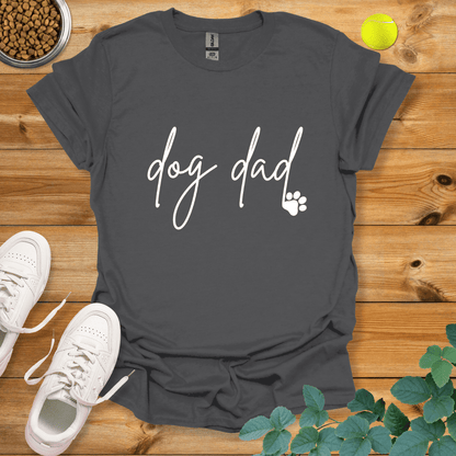 Dog Dad T-Shirt Charcoal / S