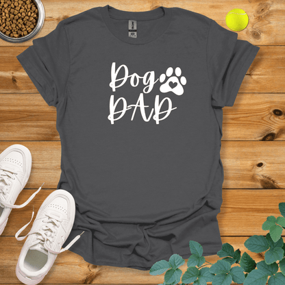 Dog Dad T-Shirt Charcoal / S