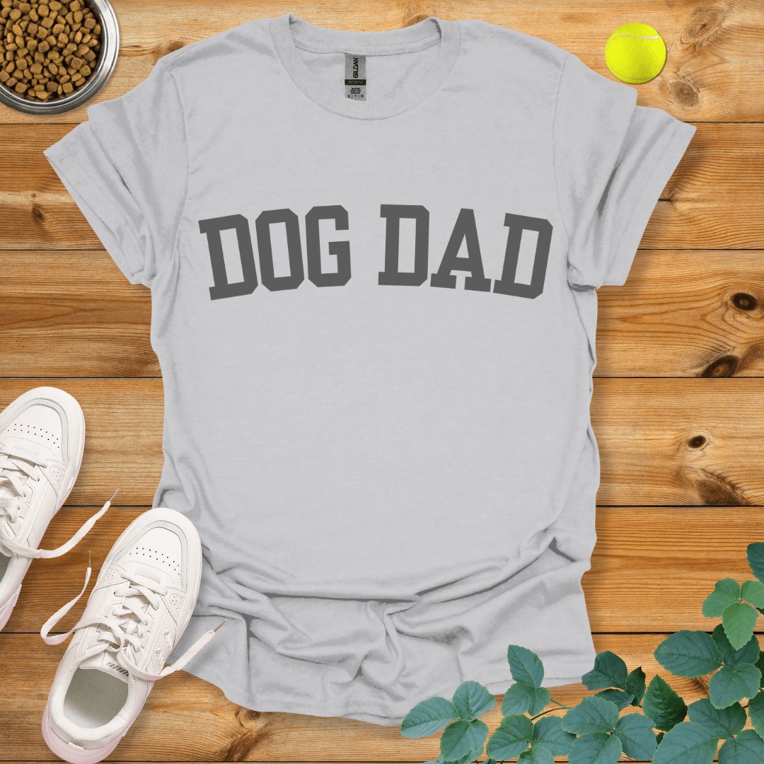 Dog Dad T-Shirt Ice Grey / S