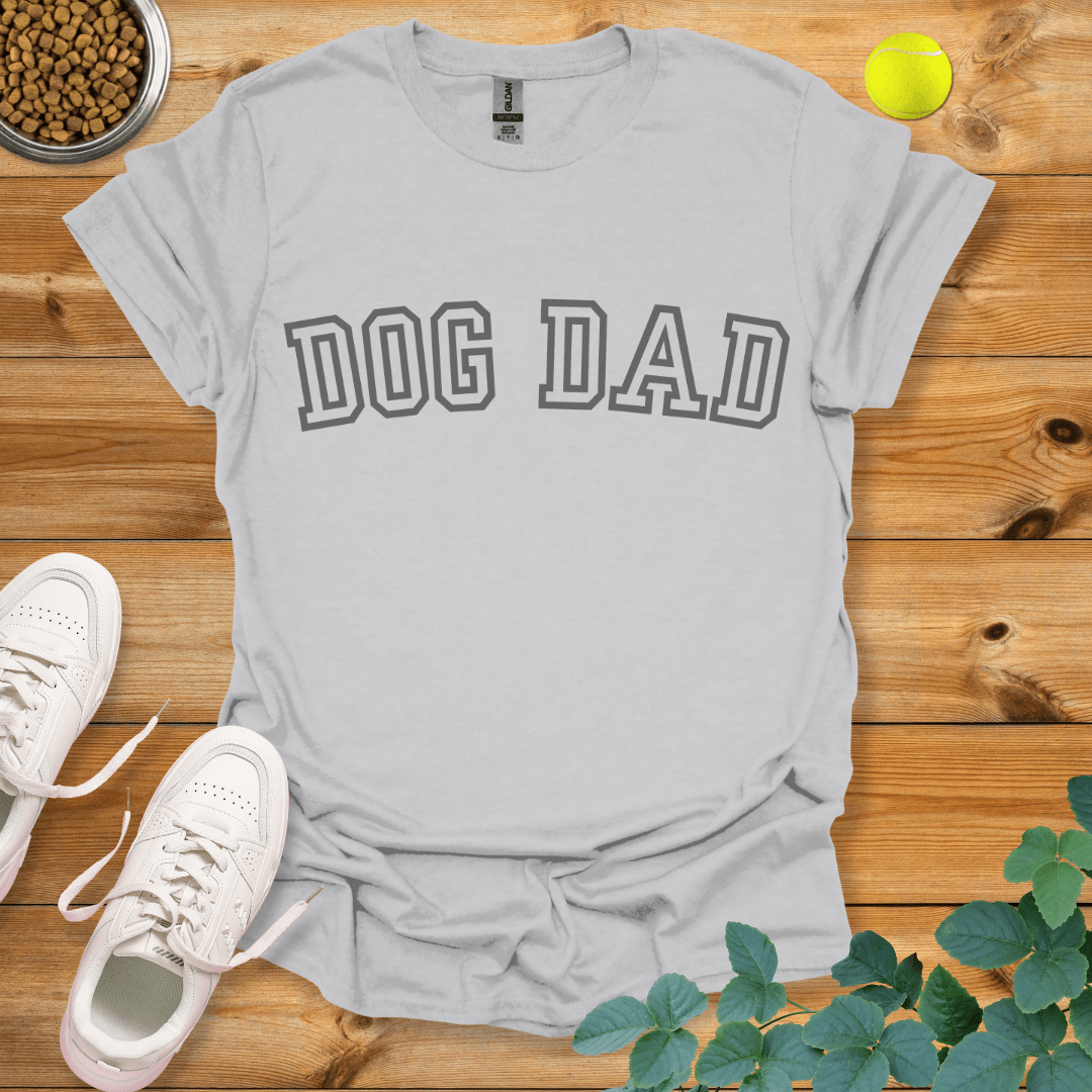 Dog Dad T-Shirt Ice Grey / S