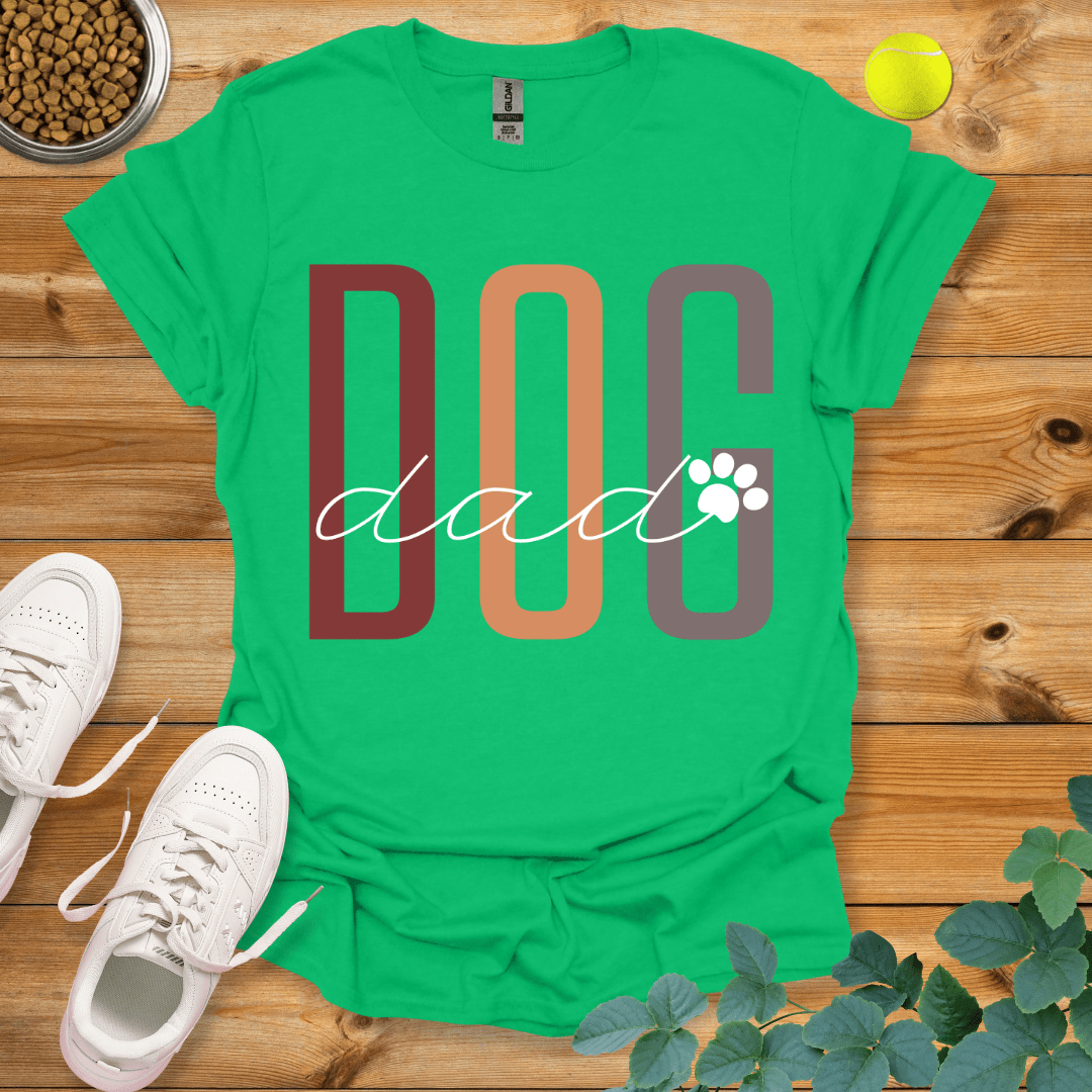 Dog Dad T-Shirt Irish Green / S