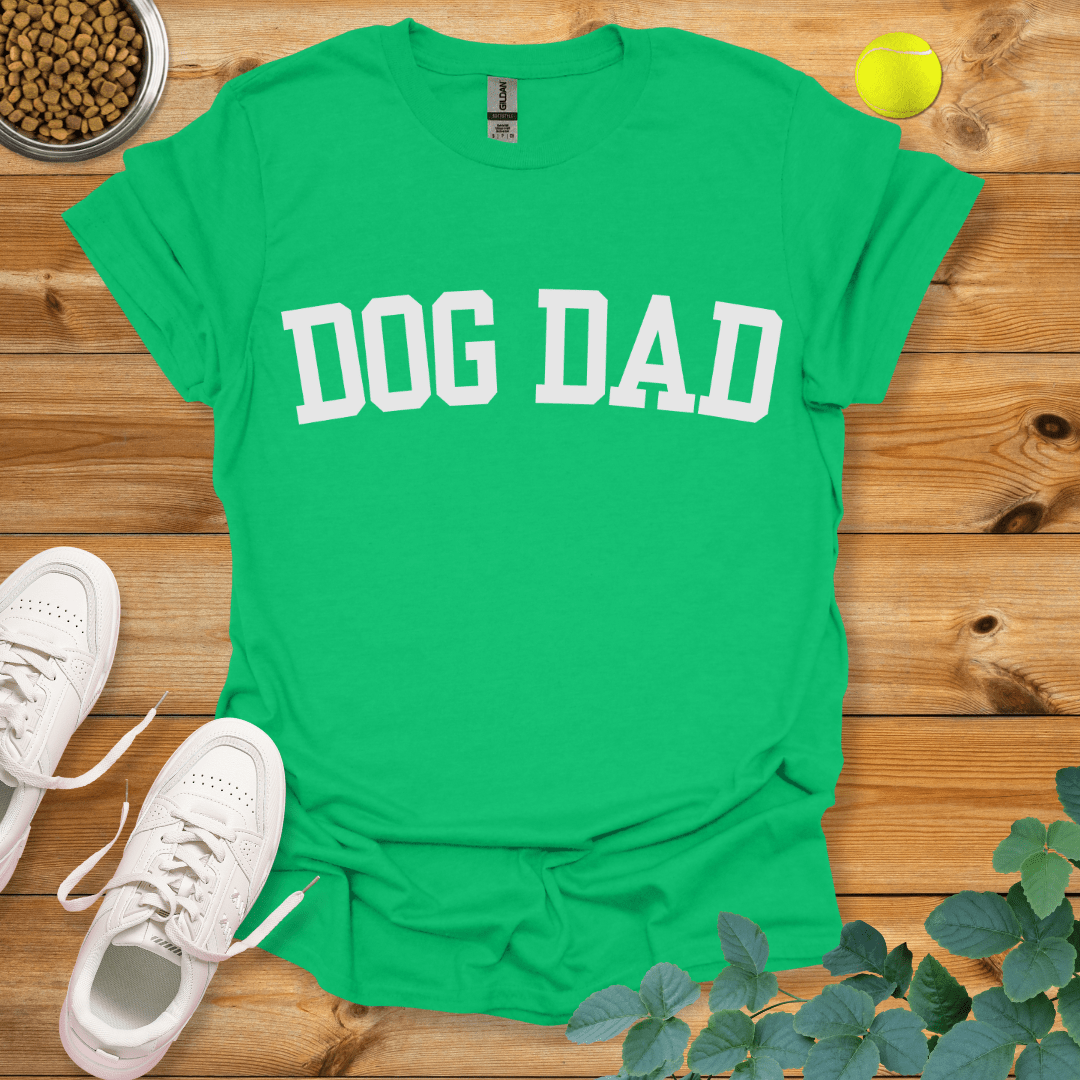 Dog Dad T-Shirt Irish Green / S