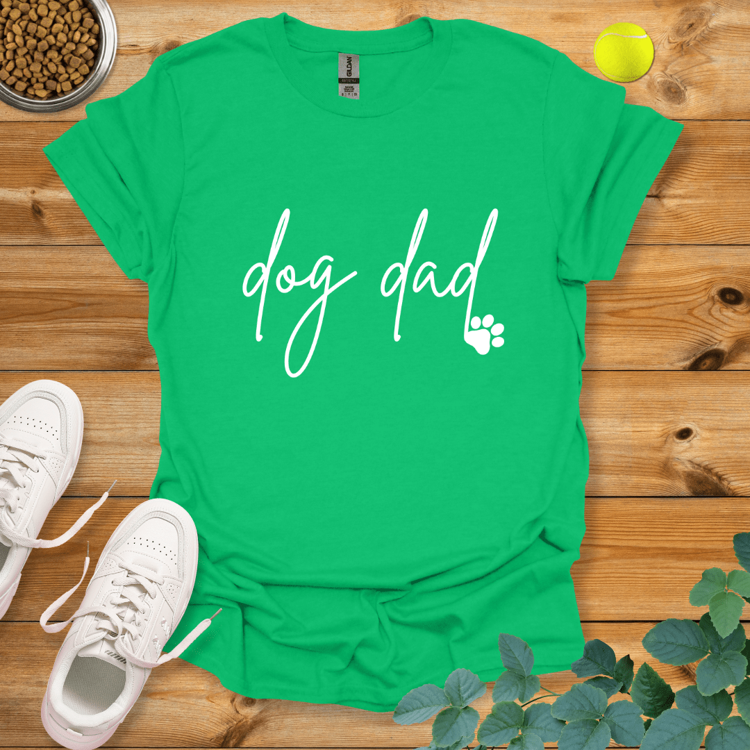 Dog Dad T-Shirt Irish Green / S