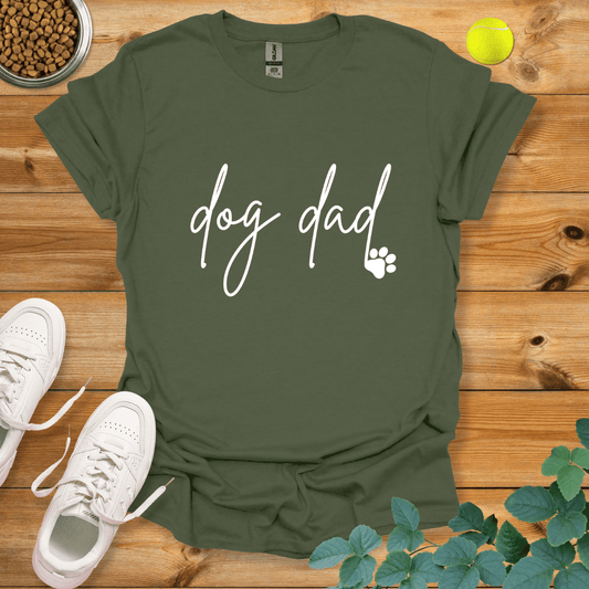 Dog Dad T-Shirt Military Green / S