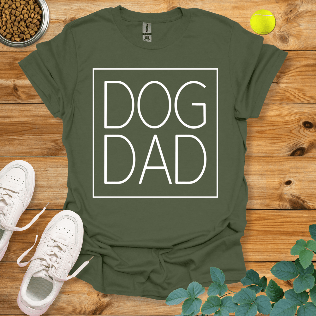 DOG DAD T-Shirt Military Green / S