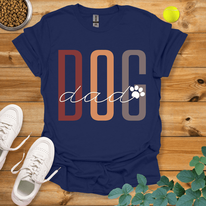 Dog Dad T-Shirt Navy / S