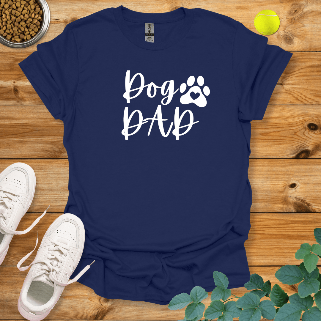 Dog Dad T-Shirt Navy / S