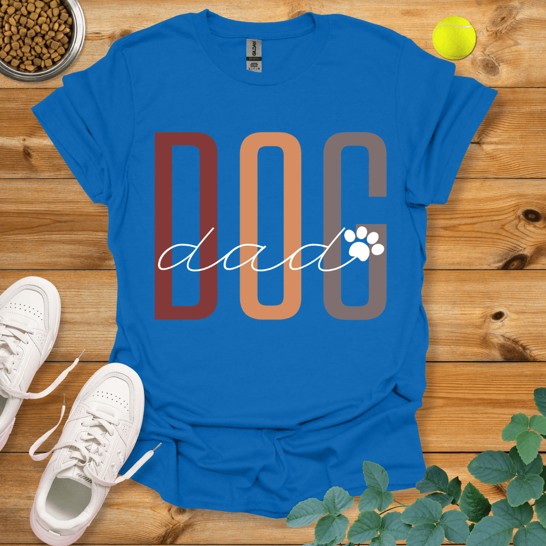 Dog Dad T-Shirt Royal / S