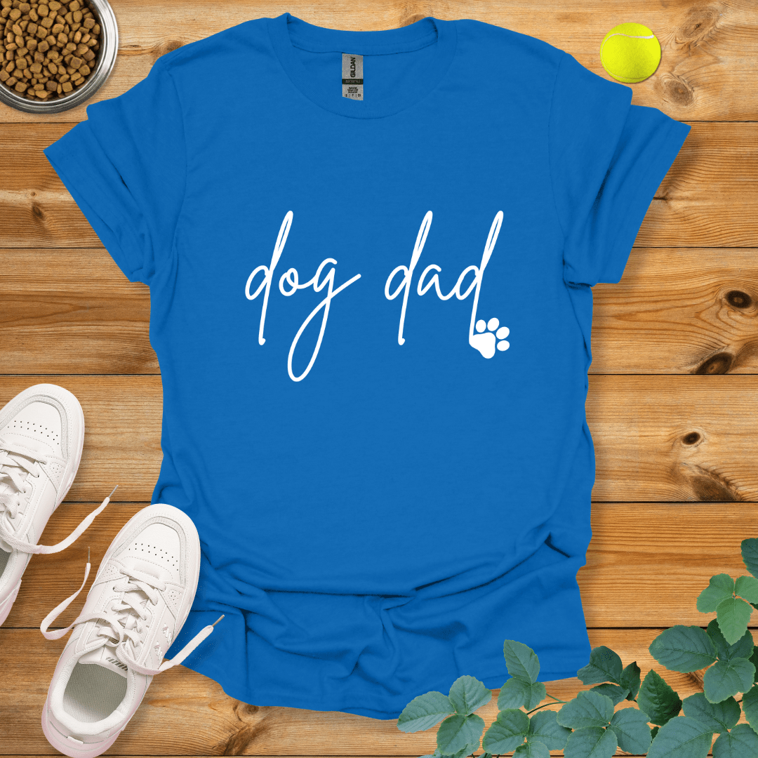 Dog Dad T-Shirt Royal / S