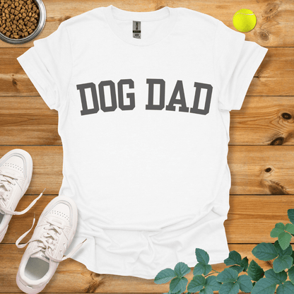 Dog Dad T-Shirt White / S