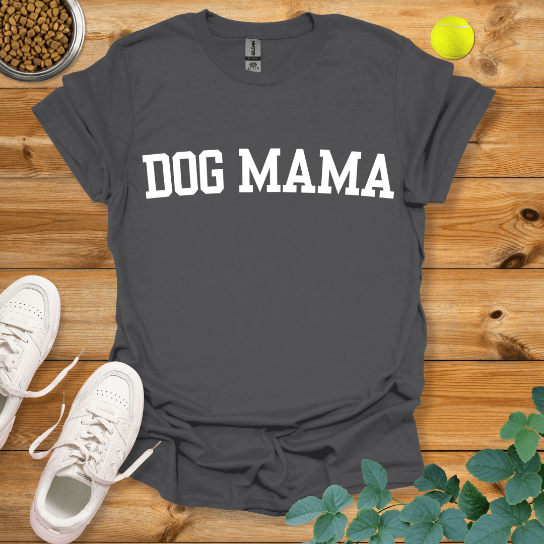 Dog Mama T-Shirt Charcoal / S