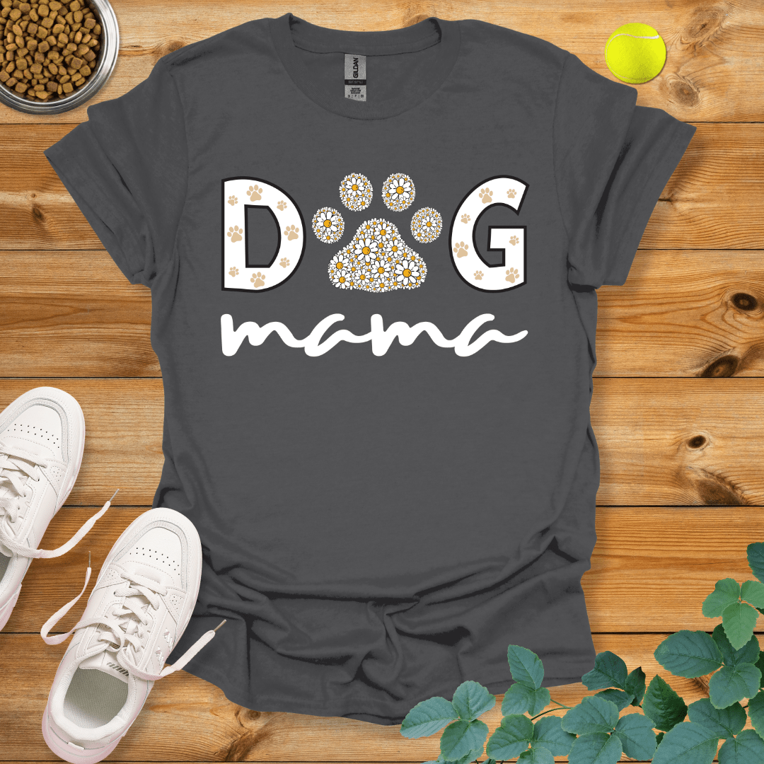 DOG mama T-Shirt Charcoal / S