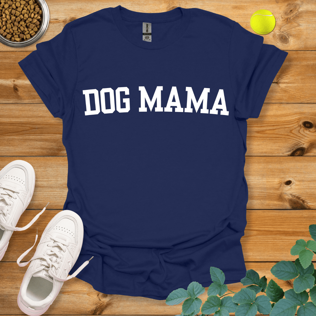 Dog Mama T-Shirt Navy / S