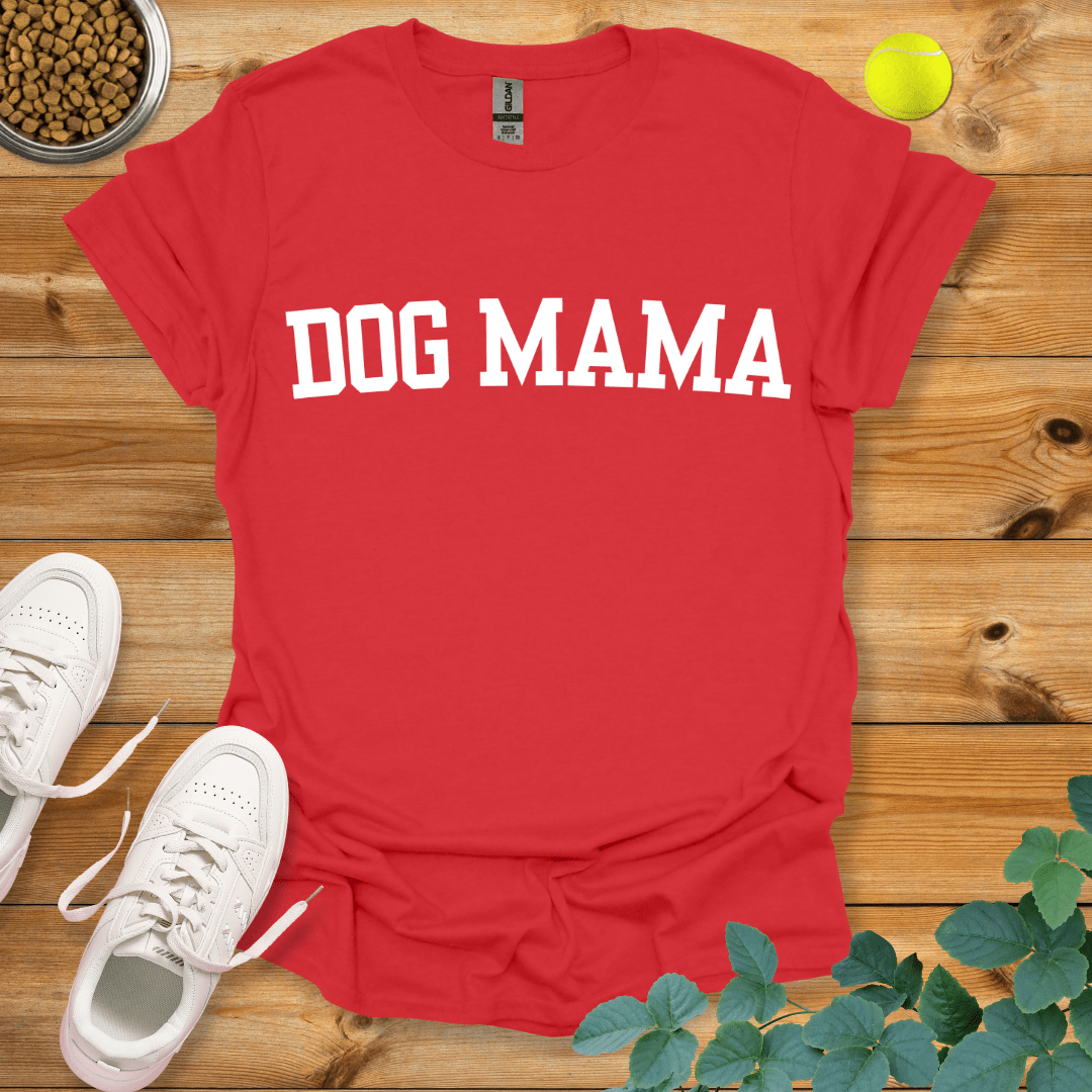 Dog Mama T-Shirt Red / S