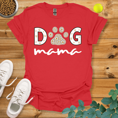 DOG mama T-Shirt Red / S