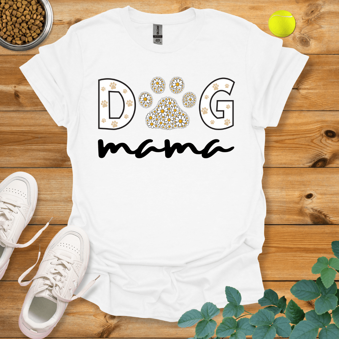 DOG mama T-Shirt White / S