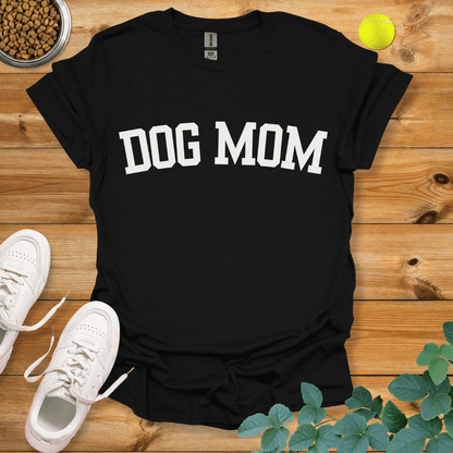 Dog Mom T-Shirt Black / S