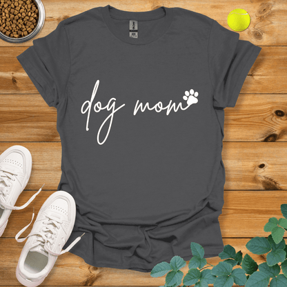 Dog Mom T-Shirt Charcoal / S