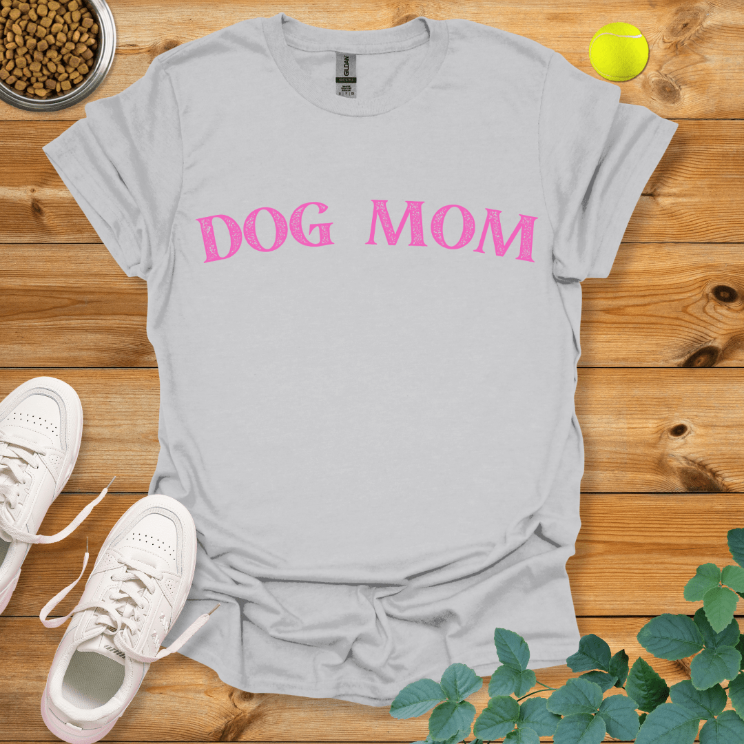 Dog Mom T-Shirt Ice Grey / S