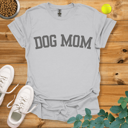 Dog Mom T-Shirt Ice Grey / S