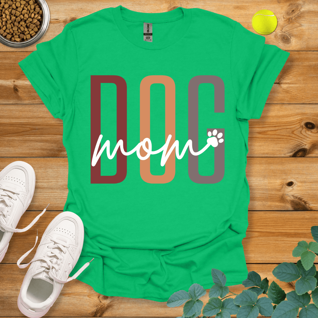 Dog Mom T-Shirt Irish Green / S