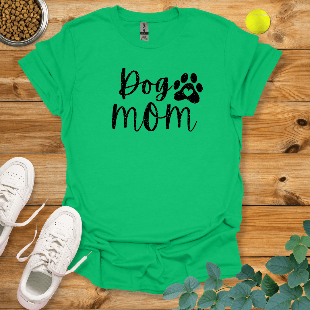 Dog Mom T-Shirt Irish Green / S