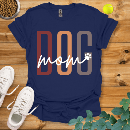 Dog Mom T-Shirt Navy / S