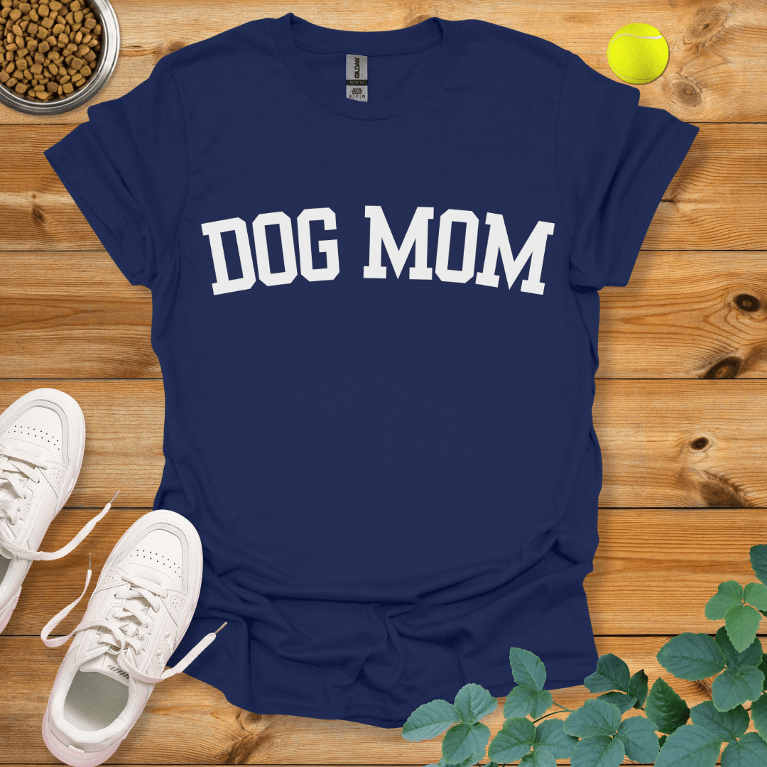 Dog Mom T-Shirt Navy / S