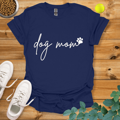 Dog Mom T-Shirt Navy / S