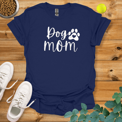 Dog Mom T-Shirt Navy / S