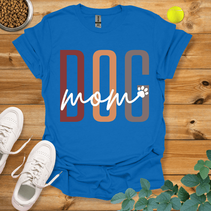 Dog Mom T-Shirt Royal / S