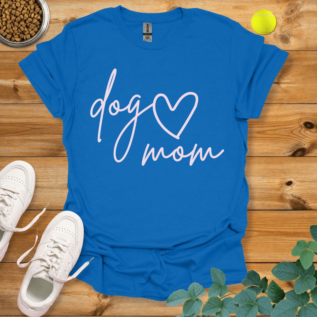 Dog Mom T-Shirt Royal / S