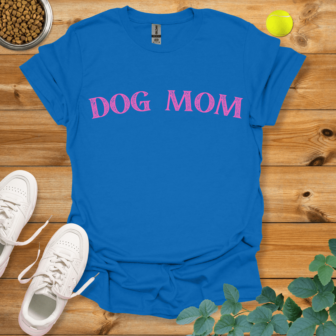 Dog Mom T-Shirt Royal / S