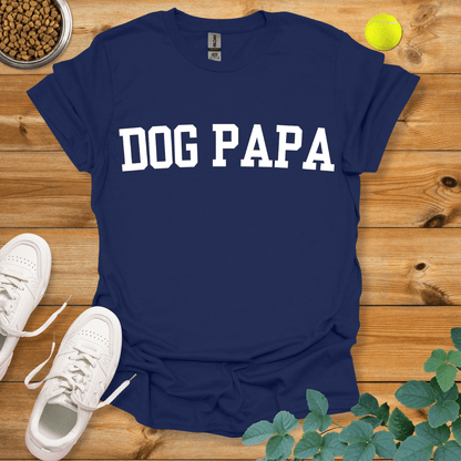 Dog Papa T-Shirt Navy / S