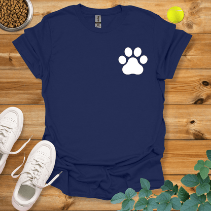 Dog Paw T-Shirt Navy / S