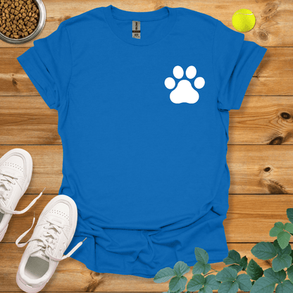 Dog Paw T-Shirt Royal / S