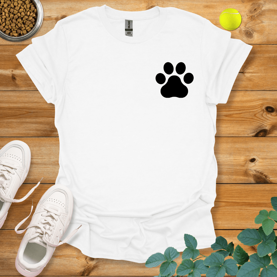 Dog Paw T-Shirt White / S