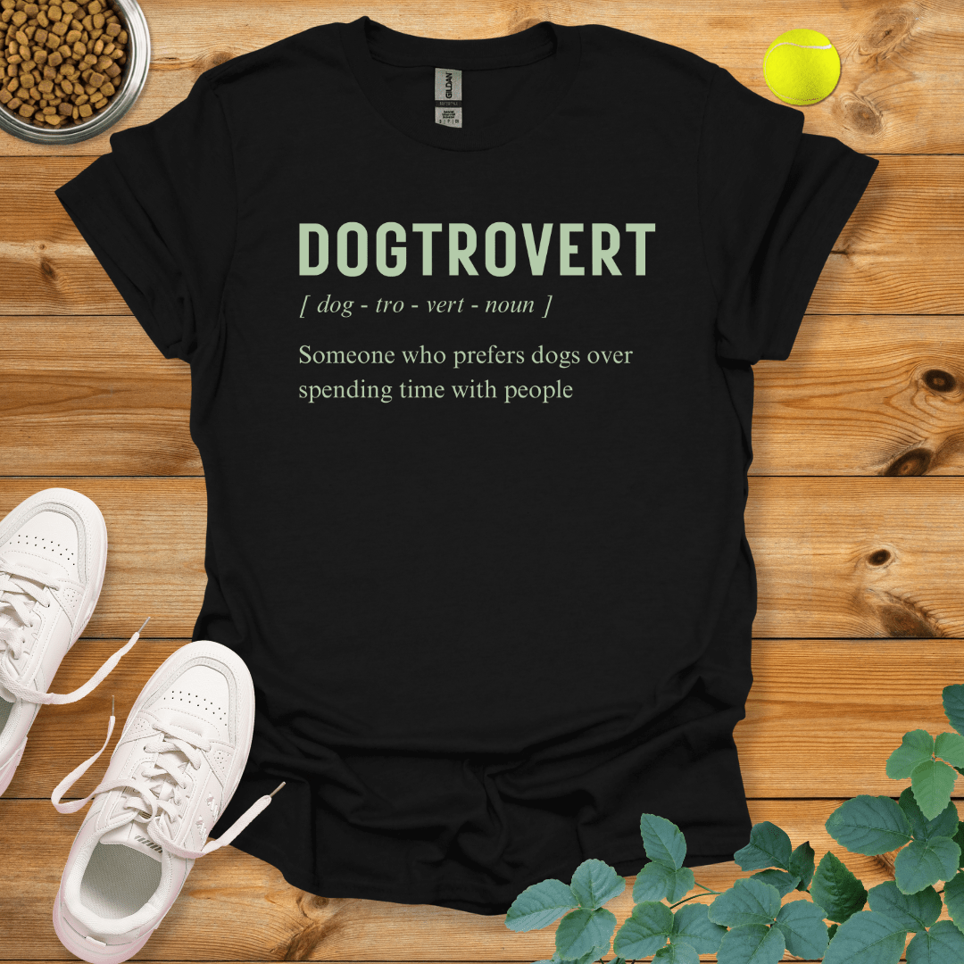 Dogtrovert T-Shirt Black / S