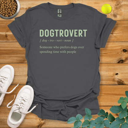 Dogtrovert T-Shirt Charcoal / S