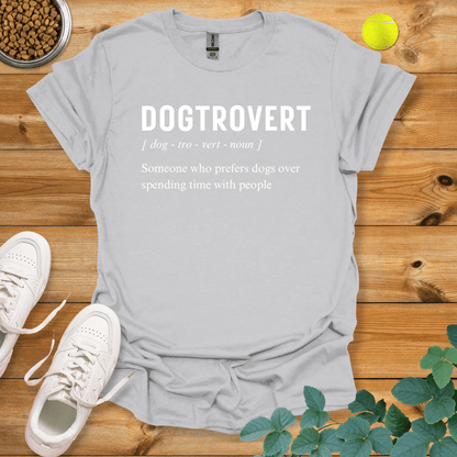 Dogtrovert T-Shirt Ice Grey / S