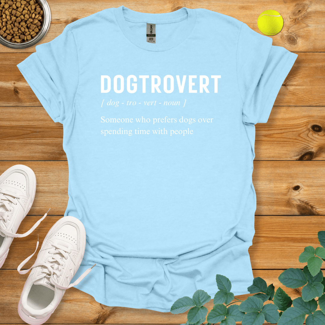 Dogtrovert T-Shirt Light Blue / S