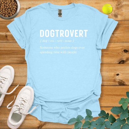 Dogtrovert T-Shirt Light Blue / S