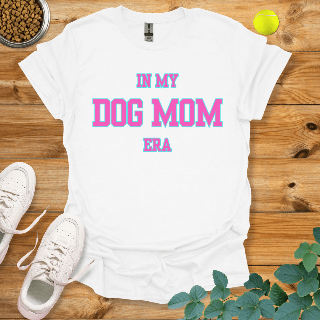 In My Dog Mom Era T-Shirt White / S