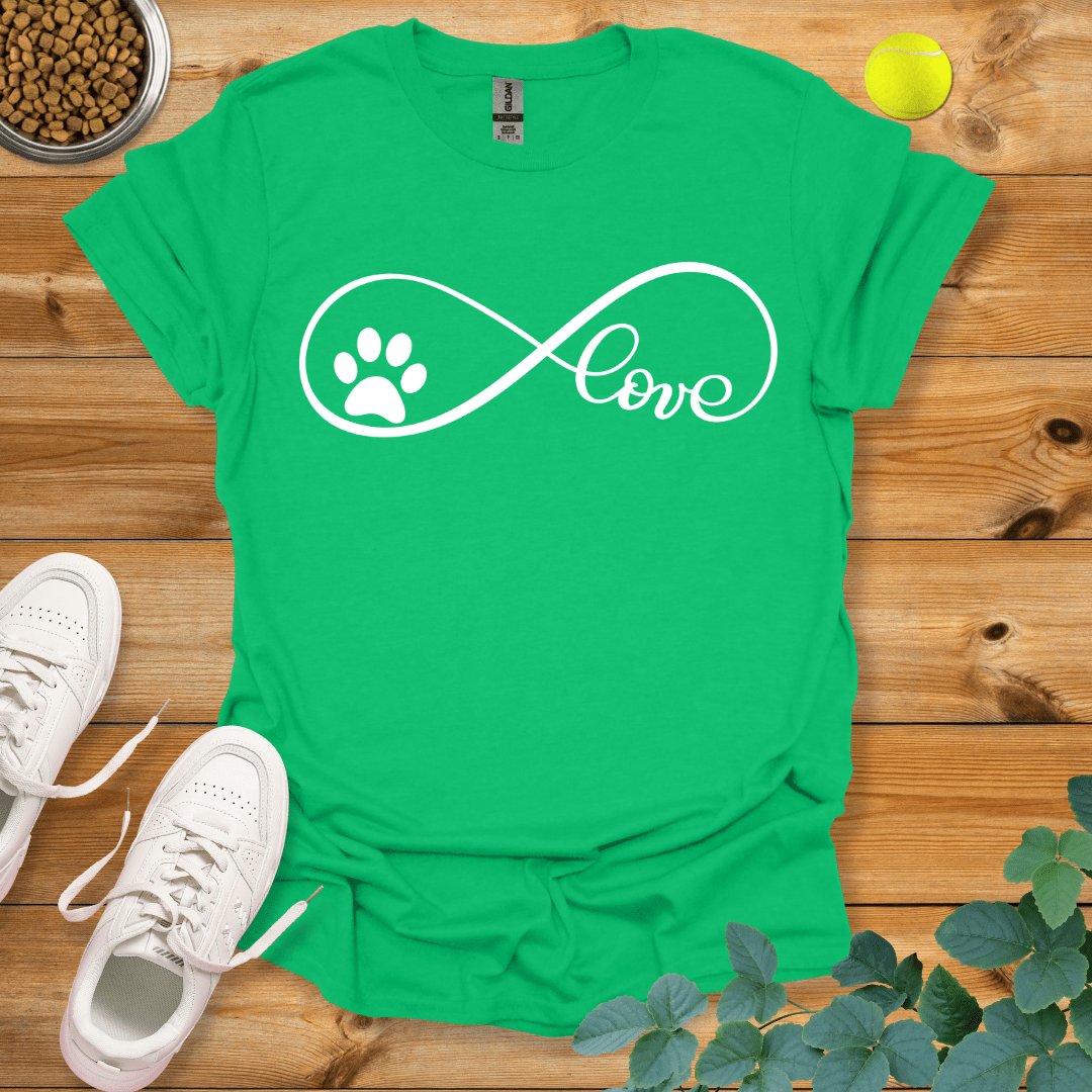 Infinite Paw Love T-Shirt Irish Green / S