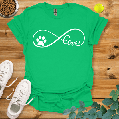 Infinite Paw Love T-Shirt Irish Green / S