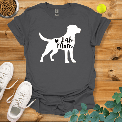 Lab Mom T-Shirt Charcoal / S