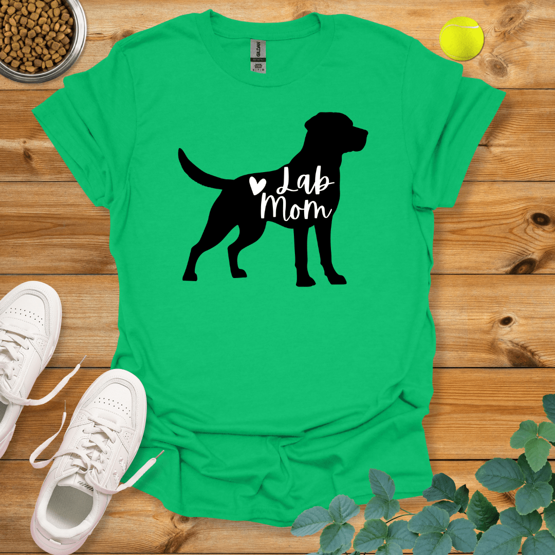 Lab Mom T-Shirt Irish Green / S